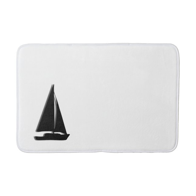 Tapis De Bain Bateau blanc (Devant)
