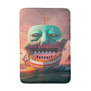 Tapis De Bain Bateau effrayant