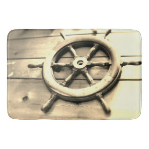 Tapis De Bain Bateau Helm Bath Mat