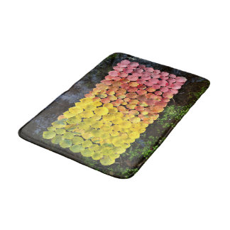 Tapis De Bain Bath mat automne feuilles forêt nature