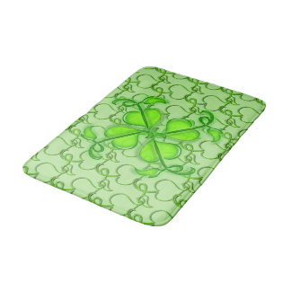 Tapis De Bain Bath Mat - Feuille ivoire