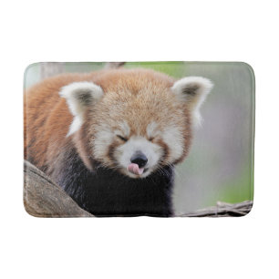 Tapis De Bain Bath Mat Photo panda rouge, animaux 0129.