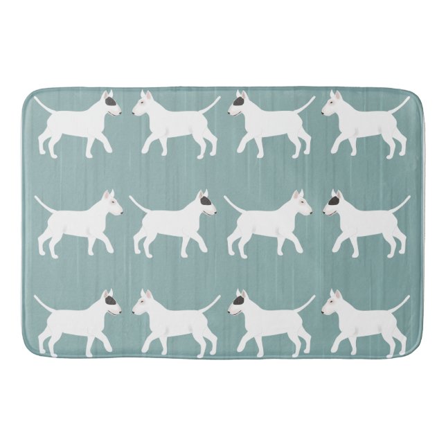 Tapis De Bain Bathmat de Bull Terrier (Devant)