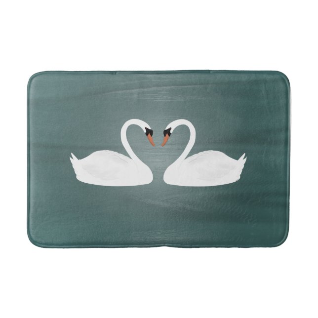 Tapis De Bain Bathmat de cygnes (Devant)