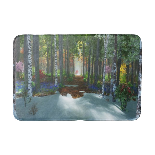 Tapis De Bain Bathmat de marche d'une longue journée (Devant)