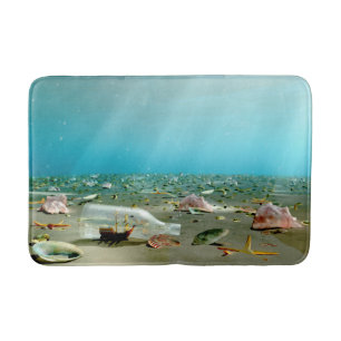 Tapis De Bain Bathmat d'épave en bouteille