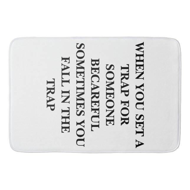 Tapis De Bain Bathmat TRAP (Devant)