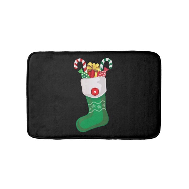 Tapis De Bain Bâton du Christ vert (Devant)