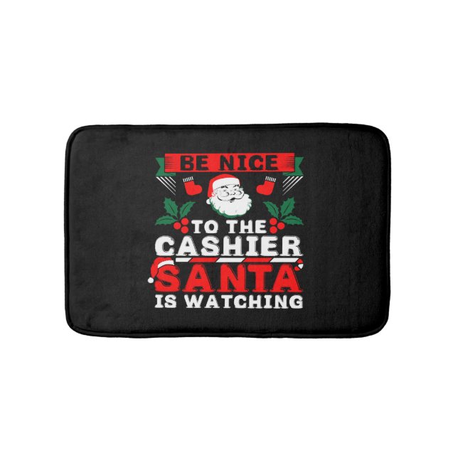 Tapis De Bain Be Nice To The Cashier (Devant)