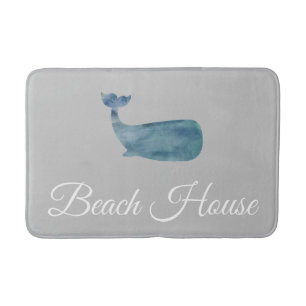 Tapis De Bain Beach House Baleine Mat moyen bain