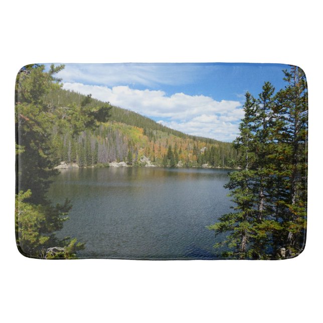 Tapis De Bain Bear Lake au parc national Rocky Mountain (Devant)