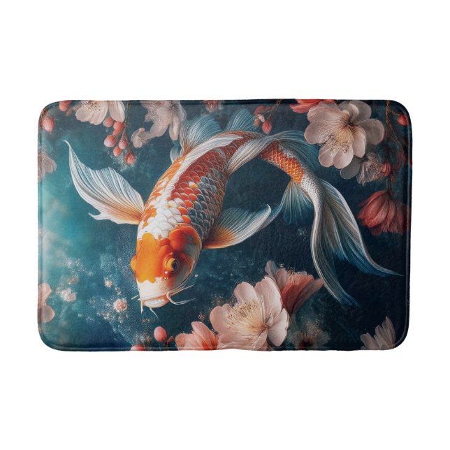 Tapis De Bain Beau Koi Fish Pond (Devant)