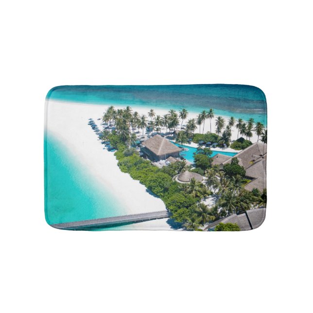 Tapis De Bain Beau Paysage De Plage (Devant)
