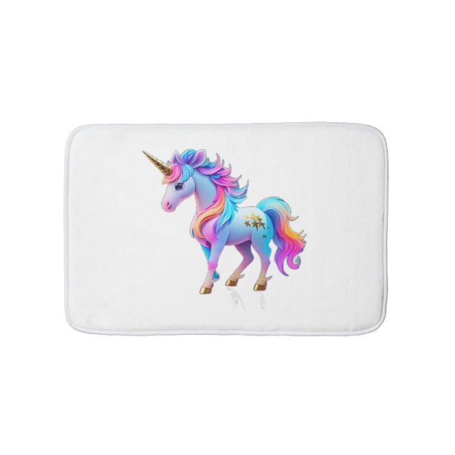 Tapis De Bain Beau Sticker Unicorn 1 (Devant)