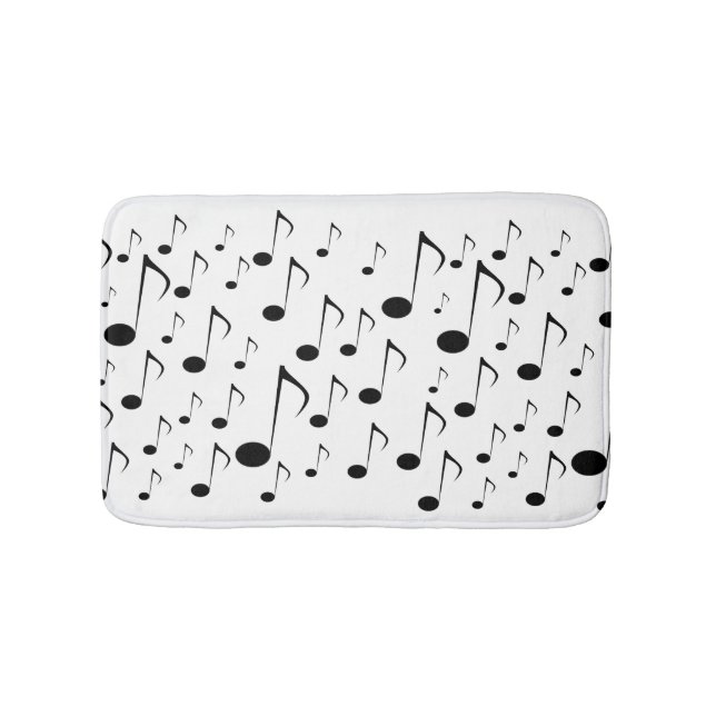 Tapis De Bain Beaucoup de notes musicales (Devant)