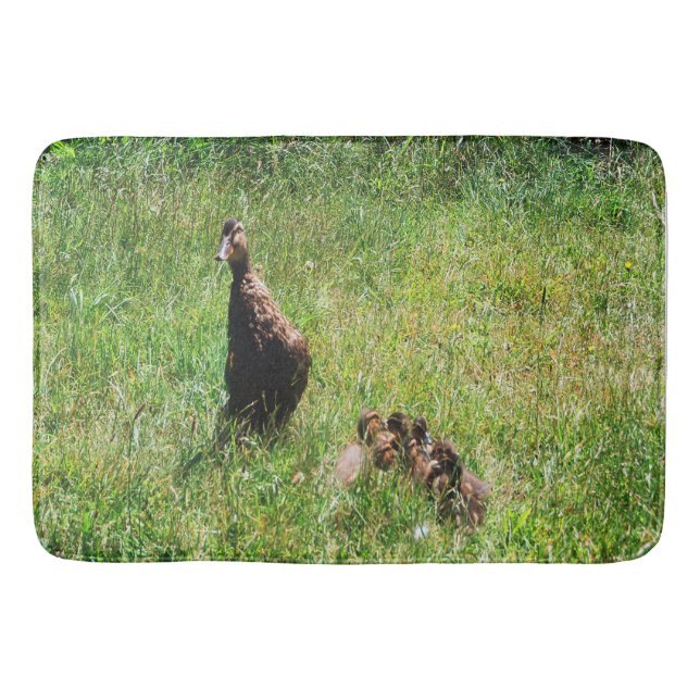 Tapis De Bain Beaux canetons de colvert et Mère..... (Devant)