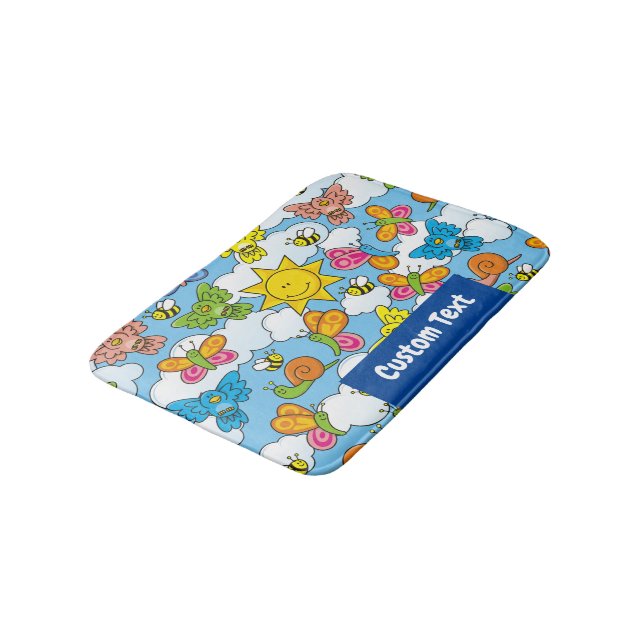 Tapis De Bain Bébé Animaux Arrière - plan (Angle)