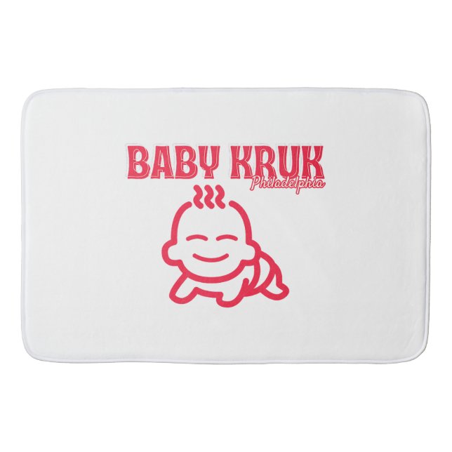 Tapis De Bain Bébé Drôle Kruk Philadelphia Premium  (Devant)
