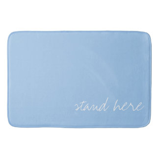 Tapis De Bain Bébé personnalisé bleu
