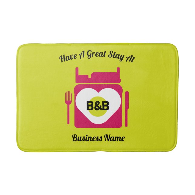 Tapis De Bain Bed And Breakfast Cadeaux Et Promotion (Devant)