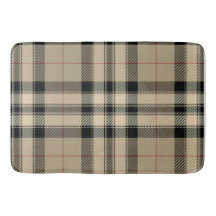 Beige classique + Plaid noir