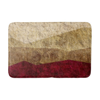 Tapis De Bain Beige, Tan, Brown, Maroon Graphisme