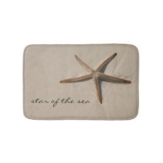 Tapis De Bain Belle étoile de mer de plage