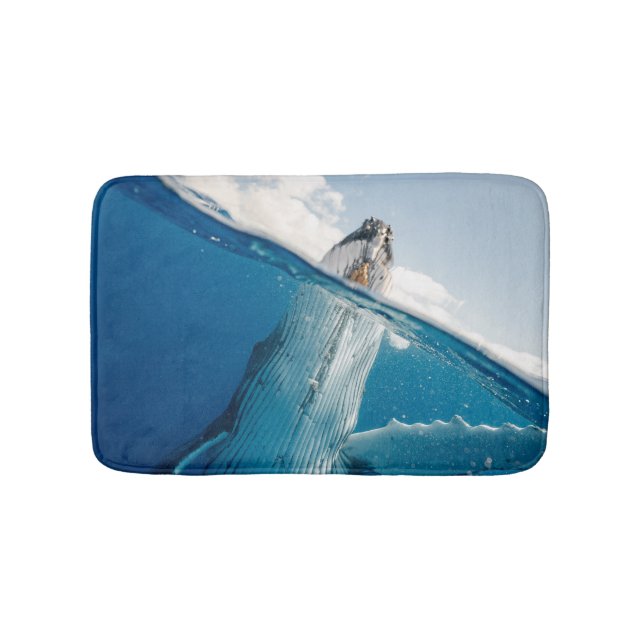 Tapis De Bain Belle Grosse Baleine (Devant)