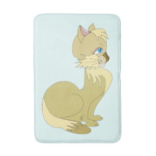 Tapis De Bain Belle Mat de bain de chat