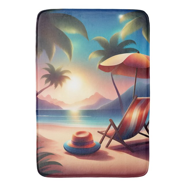 Tapis De Bain belle plage (devant Vertical)