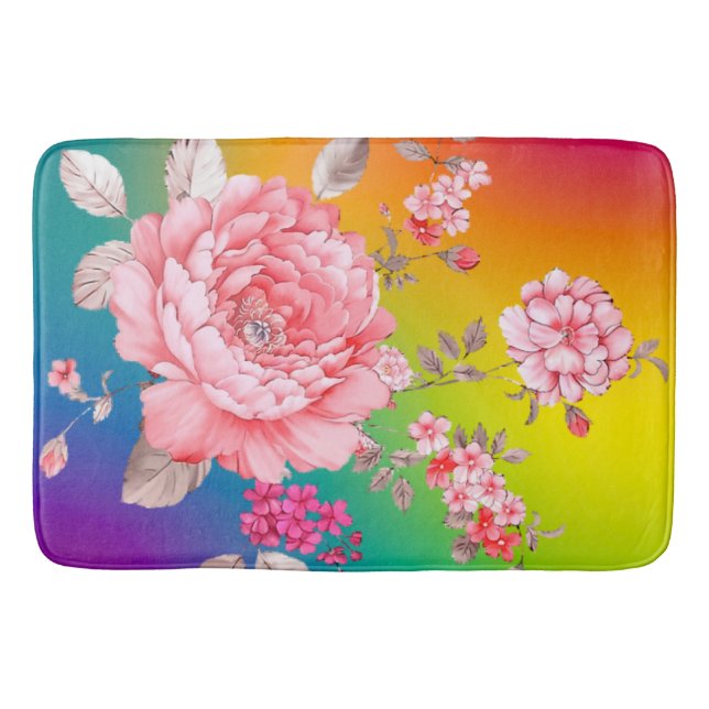 Tapis De Bain Belles fleurs (Devant)