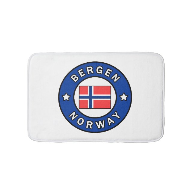 Tapis De Bain Bergen Norvège (Devant)