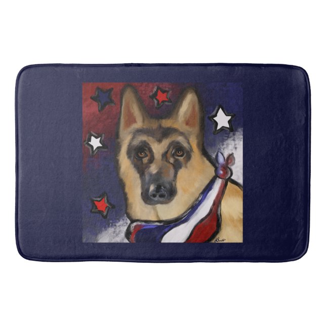 TAPIS DE BAIN BERGER ALLEMAND           (Devant)