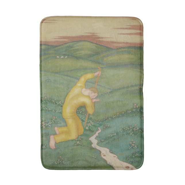 Tapis De Bain Berger dans son champ (d'Eugeniusz Zak) (Devant (Vertical))