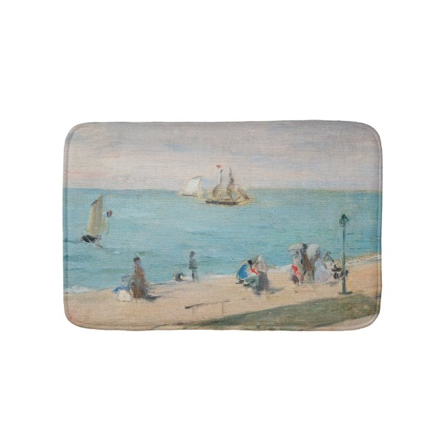 Tapis De Bain Berthe Morisot - Sur la plage, Les Petites-Dalles (Devant)