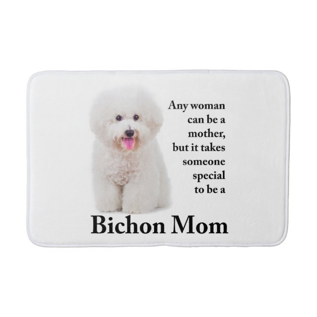 Tapis De Bain Bichon Maman Mat (Devant)