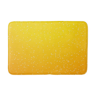 Tapis De Bain Bière Lager avec de minuscules bulles