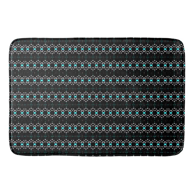 Tapis De Bain Bijoux turquoise (Devant)
