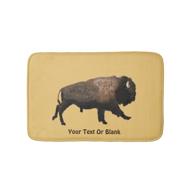 Tapis De Bain Bison galopant (Devant)
