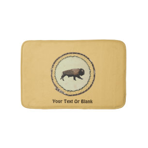 Tapis De Bain Bison galopant