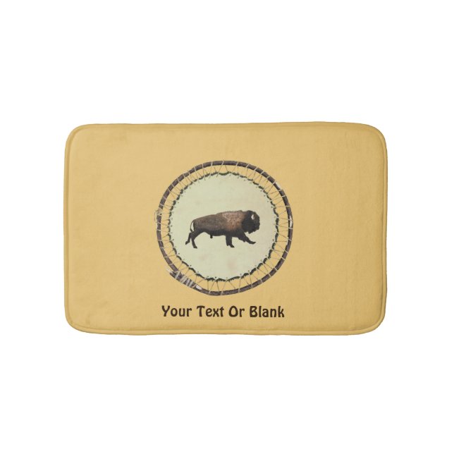 Tapis De Bain Bison galopant (Devant)