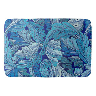 Tapis De Bain Bleu Acanthus