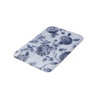 Bleu d'indigo Toile floral vintage No.2