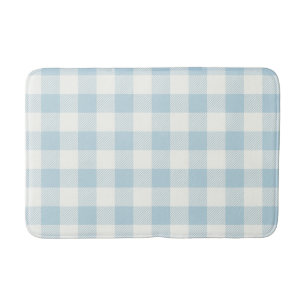 Tapis De Bain Bleu En vichy Buffalo Check Coastal