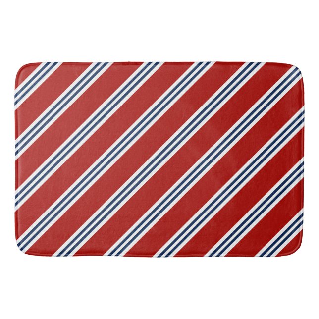 Tapis De Bain Bleu et rouge (Devant)