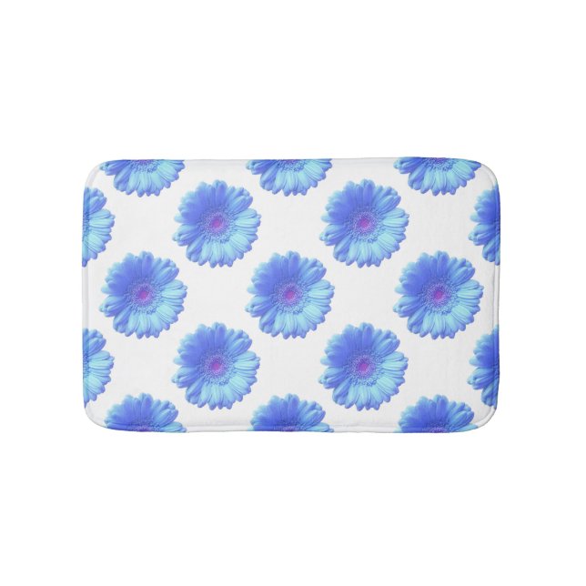 Tapis De Bain Bleu marguerite (Devant)