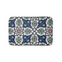 Bleu turc céramique floral