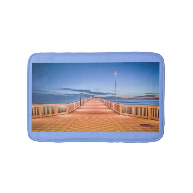 Tapis De Bain Bleu Walk (Devant)