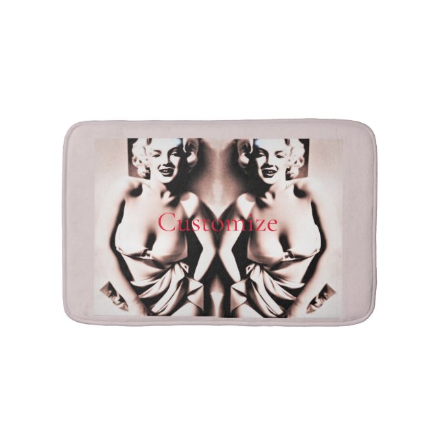 Tapis De Bain Blonde vintage Thunder_Cove (Devant)