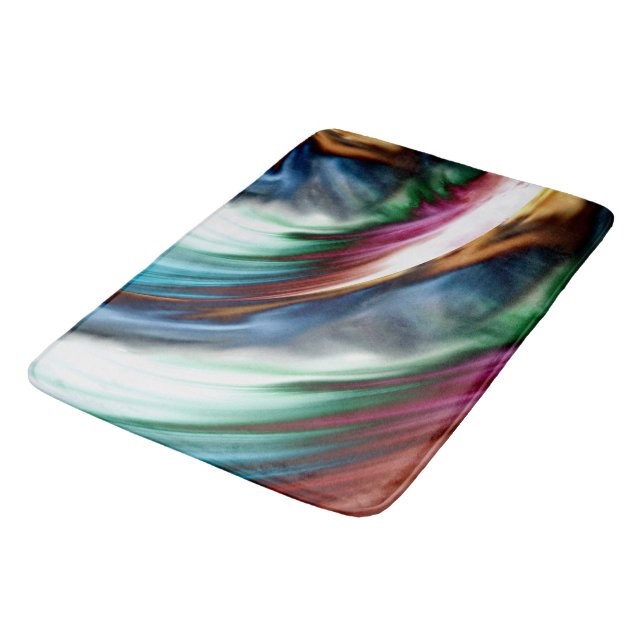 Tapis De Bain Blue Valley Whirlwind Rainbow (Angle)